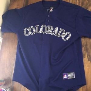 Colorado Rockies Gonzalez Jersey L
